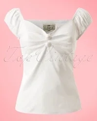 Dolores Top Carmen White