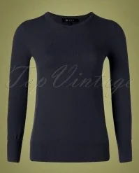 50s Kelly Sweater In Navy