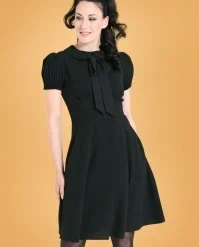 Bunny 50s Catherine Mid Dress In Black