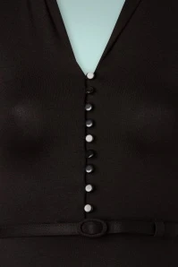 King Louie Emmy Ecovero Classic Dress In Black - Image 3