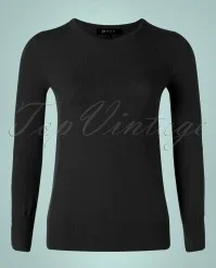 50s Kelly Sweater In Black