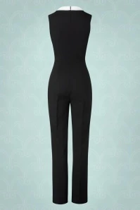 The Luchia Jumpsuit In Black - Image 7