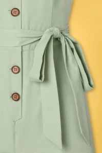 Adventure Ahead Jumpsuit In Green - Image 3