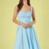 Valerie Swing Dress In Sky Blue