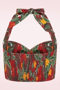 Adriana Jungle Floral Top In Multi - Image 2