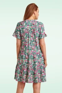 Watermelon Dress In White And Multi - Image 2