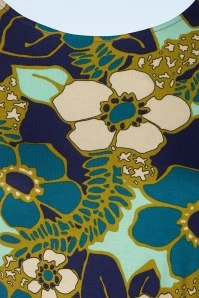 King Louie Betty Party Dress Selena In Deep Blue - Image 6