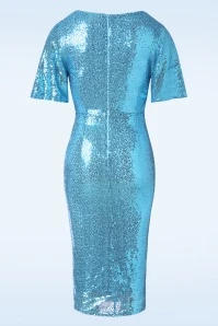 Million Dollar Baby Dress In Baby Blue - Image 4