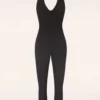 Cher Halter Jumpsuit In Black