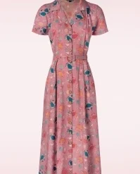 Summer Shell Dress In Pink