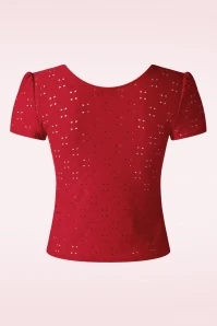 Pernilla Top In Red - Image 2