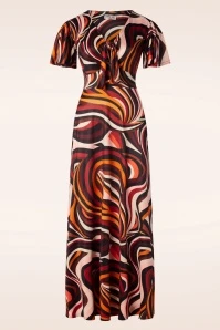 Groove Is In The Heart Maxi Dress In Multi
