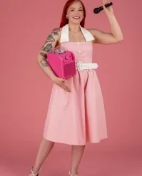 Waverly Swing Dress In Pink