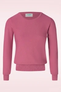 Alba Pullover In Rose Wine