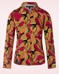 King Louie Adore Blouse In Black