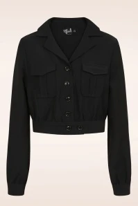 Bunny 50s Ravenwood Jacket In Black - Image 2