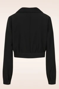 Bunny 50s Ravenwood Jacket In Black - Image 3