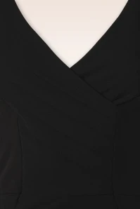 Blake Pencil Dress In Black - Image 3