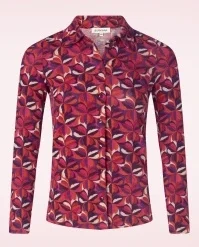 Scarlett Blouse In Red