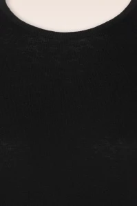 King Louie Maya Cocoon Top In Black - Image 3