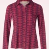 Fran Blouse In Maroon