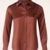 Blaire Blouse In Brown