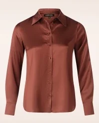 Blaire Blouse In Brown