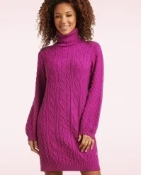 Donia Knit Dress In Purple