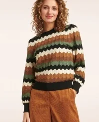 Hazel Knitted Sweater In Multi