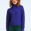 Evelyn Sweater In Cobalt