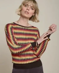 King Louie Celina Valentina Top In Black