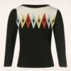 Atomic Star Jumper In Black