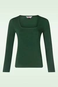 Sweet Sue Square Top In Green - Image 2