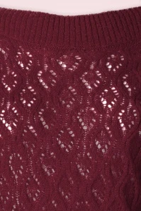 King Louie Erin Bell Top Borgo In Cabernet Red - Image 4