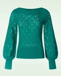 King Louie Erin Bell Top Borgo In Ponderosa Green