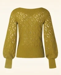 King Louie Erin Bell Top Borgo In Koi Yellow