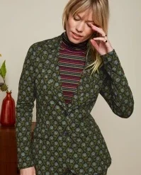 King Louie Bianca Miller Blazer In Posey Green