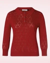 Stars Above Jumper In Red