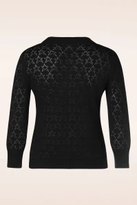 Stars Above Jumper In Black - Image 2