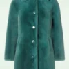 King Louie Anais Philly Coat In Sea Blue