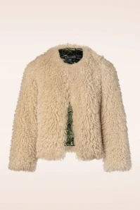 King Louie Paloma Boheme Coat In Marzipan - Image 3