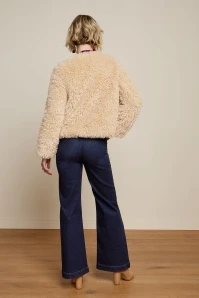 King Louie Paloma Boheme Coat In Marzipan - Image 2