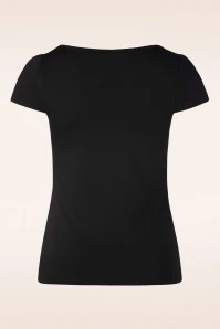 Vixen Connie Top In Black - Image 2