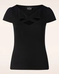 Vixen Connie Top In Black