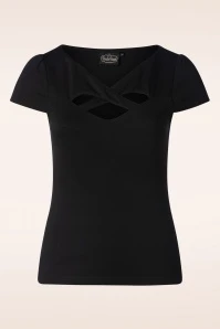 Vixen Connie Top In Black