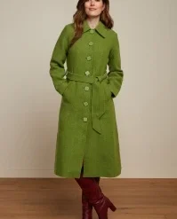 King Louie Arabella Kennedy Coat In Posey Green