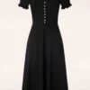 Vixen Ebony High Low Dress In Black