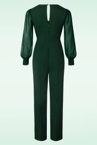 Sharon Jumpsuit In Green - Image 4