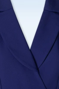 Veronika Blouse In Royal Blue - Image 5