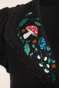 Bunny Natura Blouse In Black - Image 4